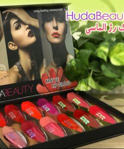 خرید عمده رژ مایع مات هدی بیوتی Huda Beauty | فروش محصولات آرایشی لب ، رژ جامد و مایع 24 ساعته اصل و اورجینال | قیمت انواع خط لب ، رژ مدادی و رژ 24 ساعته