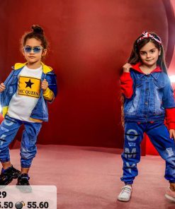 لباس مجلسی پسرانه و دخترانه عمده | جدیدترین مدل های سه تکه جین | لباس یلدایی پسرانه | سایت همکاری در فروش لباس کودک و نوجوان